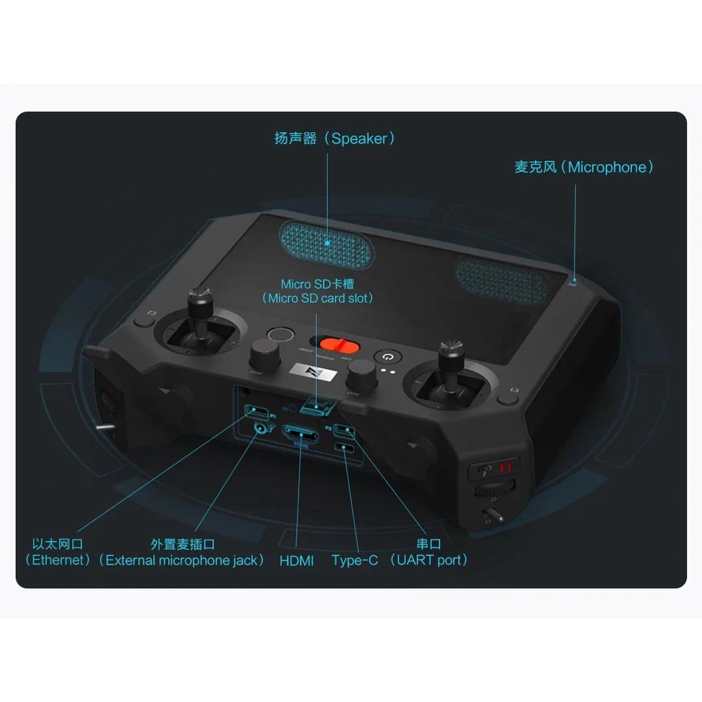 FIMI TX10A Built-in Screen Remote Controller Drone for FIMI X8 Pro and ...