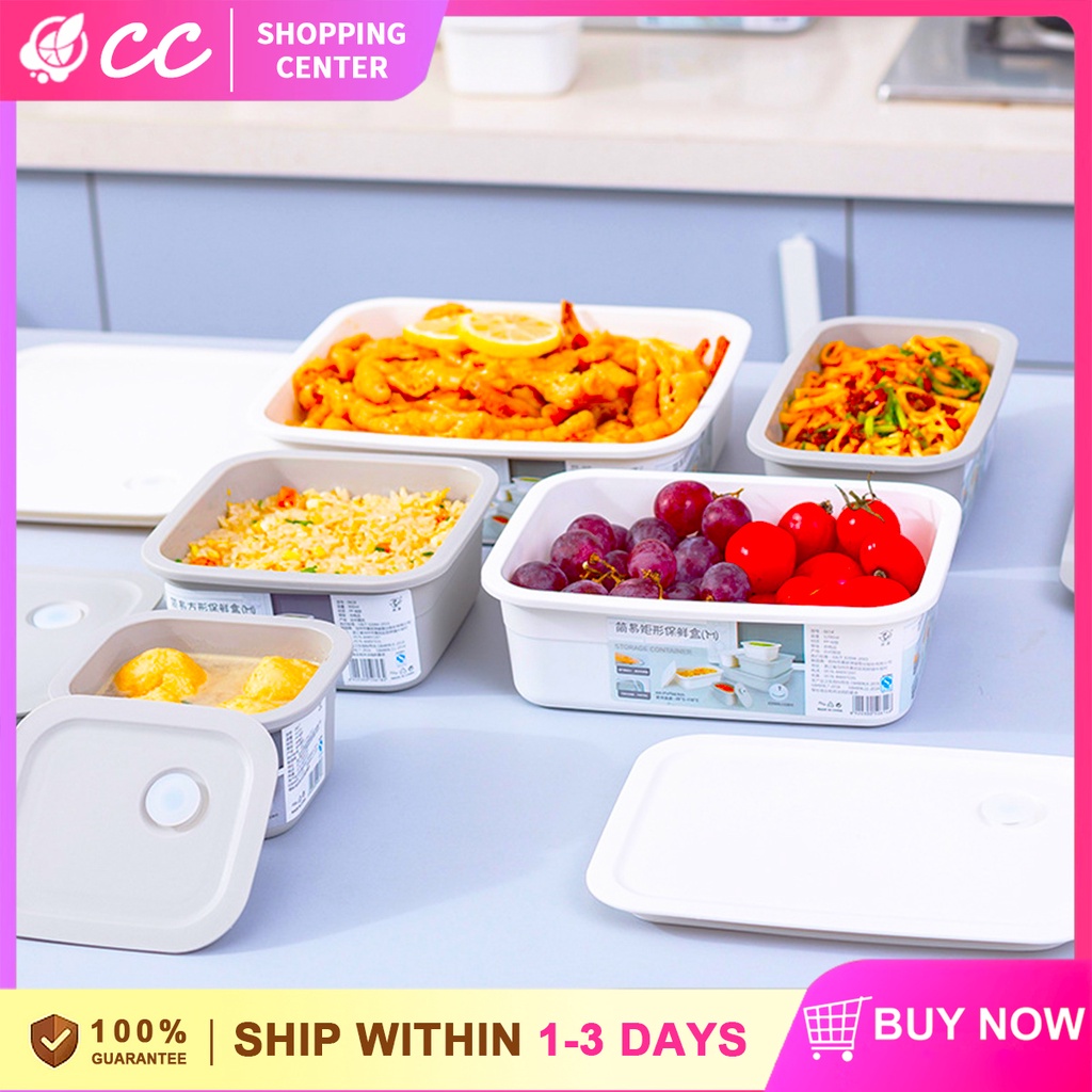 Kitchen Leftover Storage Bowls Airtight Silicone Microwavable Lunch Box