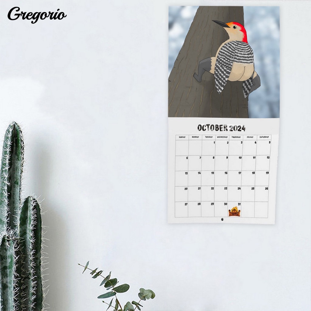 Wall Calendar with Large Writing Space Sticker-friendly Desk Calendar ...