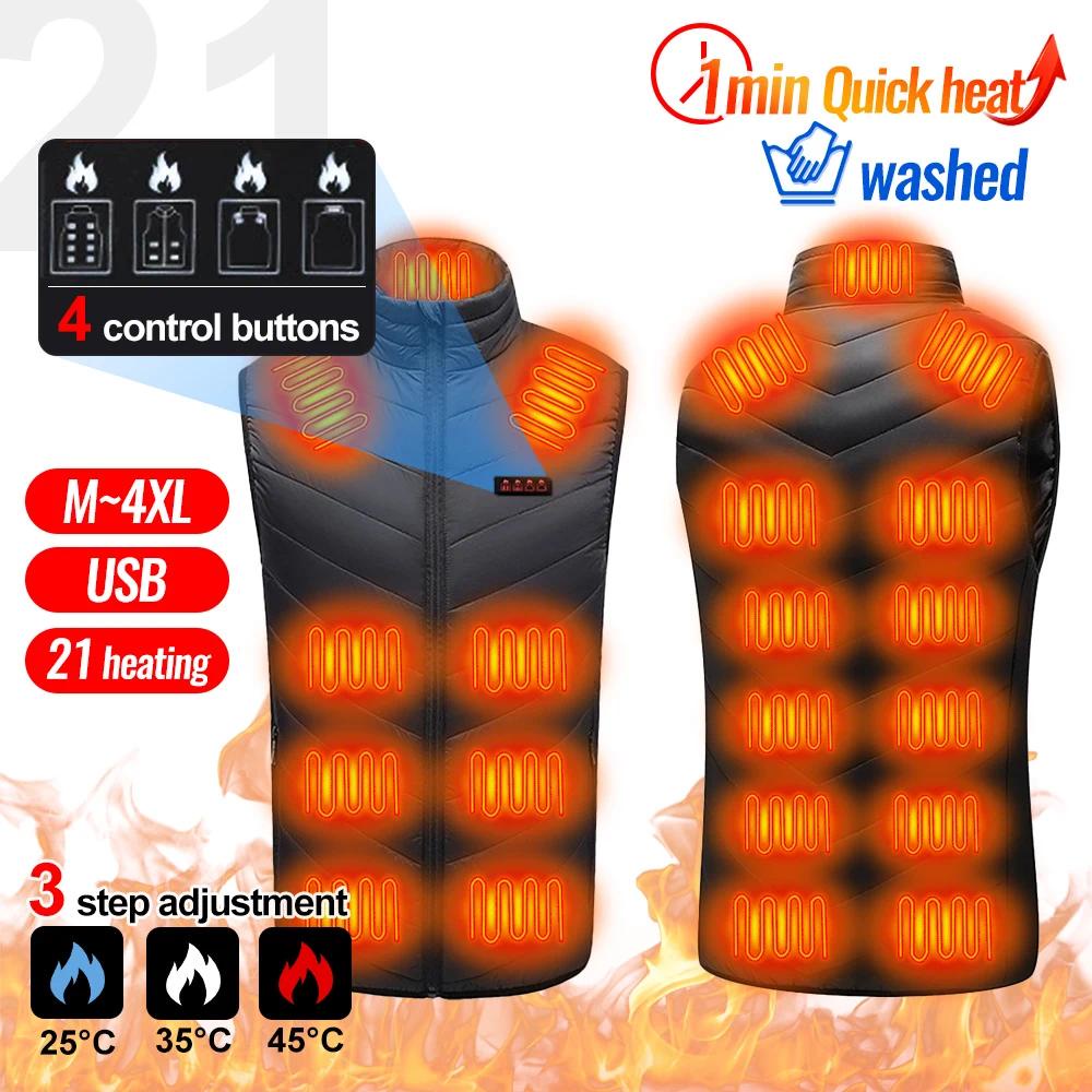 Heated vest thermal usb online