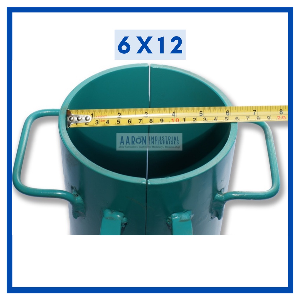 6x12 Concrete Cylinder Mold by Aaron Industrial Enterprises Shopee