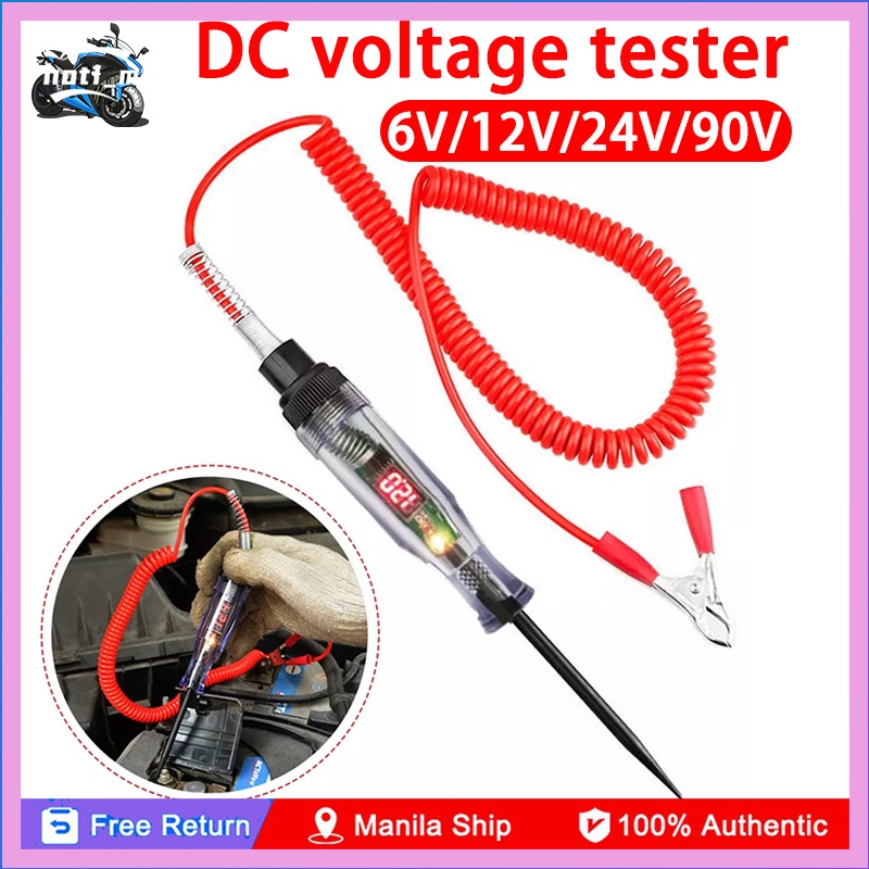 Universal Car Circuit Tester Car Fuse Test Circuit Voltage Tester 6V