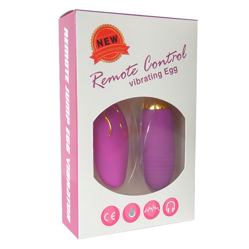 ♟remote Control Wireless Vibrating Egg Clitoris Stimulator Massage Balls Mute Mini Vibrator 6132