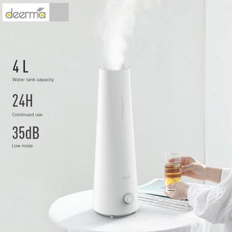 Deerma Air Humidifier 4L Cool Low Noise Floor Humidifier With Oil Box ...