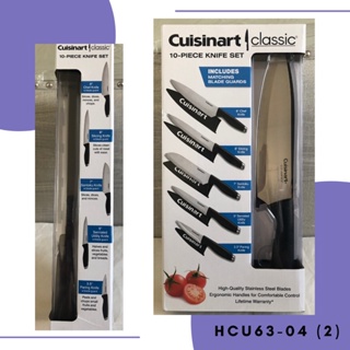 Cuisinart 12 Pc Advantage Knife Set Multi Color Stainless w Blade Guard 12  Piece