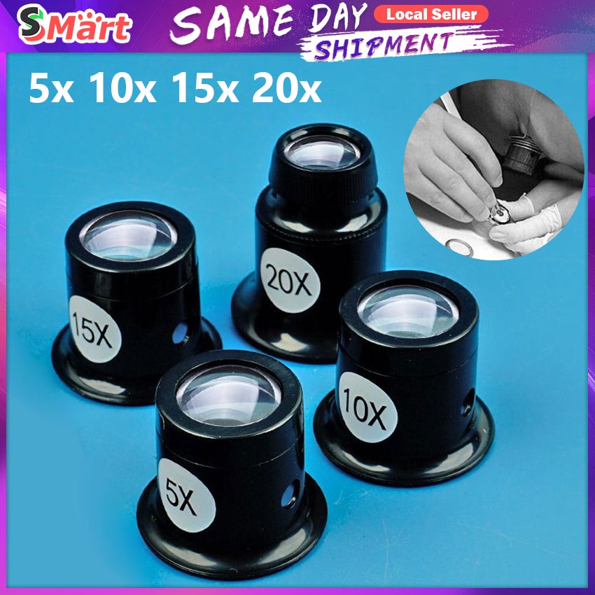 Portable Monocular Magnifying Lens Jewelry Watch Repair Tool Loupe ...