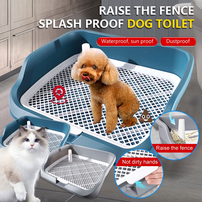 Lager Dog Toilet Dog Pee Tray Dog Potty Trainer Poop Tray Dog Poop Tray Indoor Shopee Philippines