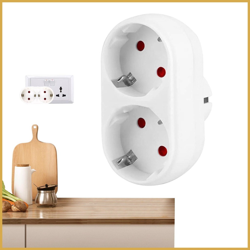 European Travel Plug Adapter 250V German Travel Plug For Europe 16A ...