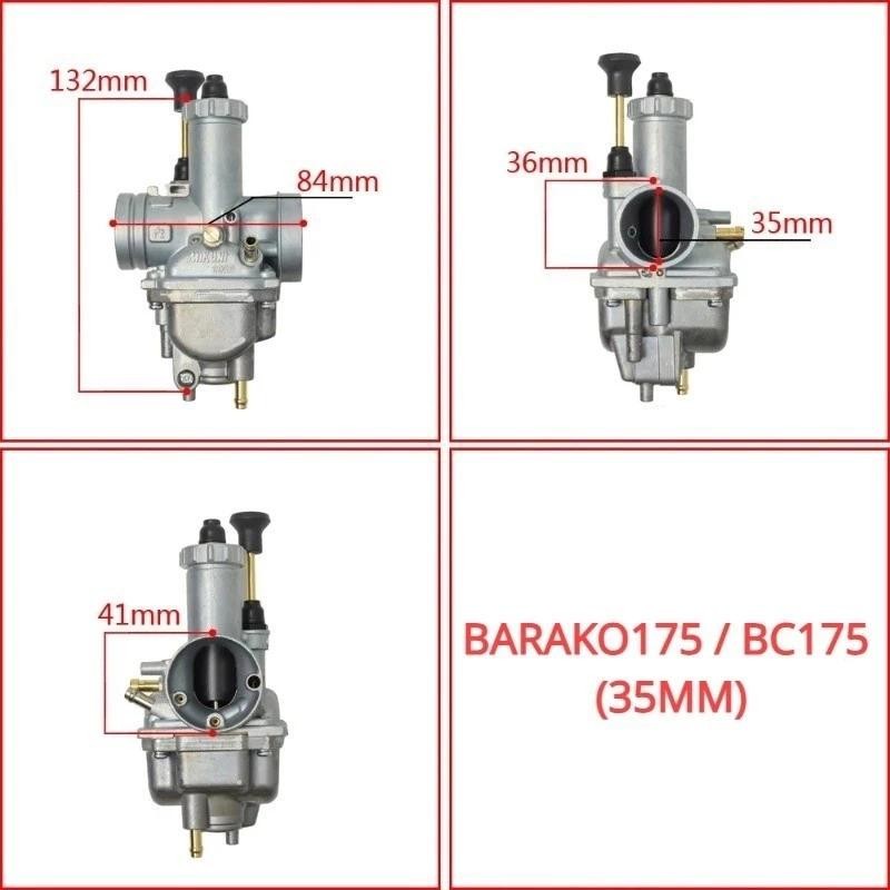 Keihin Carburator BARAKO175 / BC175 (35MM) Motorcycle Carburator ...