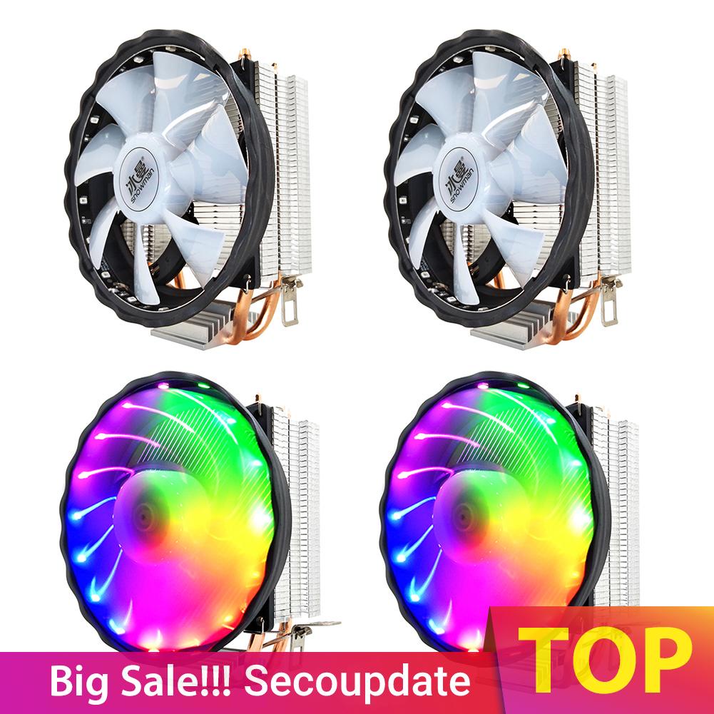 Snowman 2 Heat Tube CPU Radiator RGB Computer Silent Radiator, Suitable ...