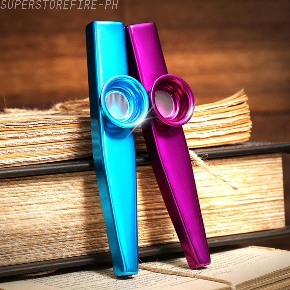 SUP Brand New Metal Kazoo Durable Flute Guitar Partner Metal Kazoo