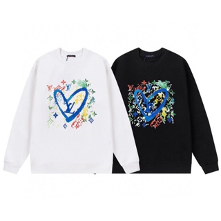 3D LV Graffiti Embroidered Zipped Hoodie - Ready to Wear