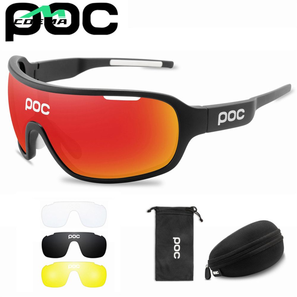 Poc Do Uv400 Polarized Light Cycling Sunglasses Sport Road Mountain