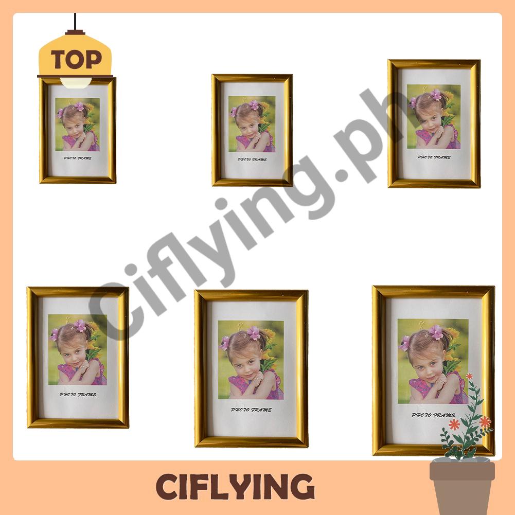 Art Frames Gold Border Gallery Photo Frame Rectangular for Wall