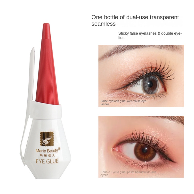 12ML Double Eyelid Glue Waterproof Longlasting Eyelash Extension Glue