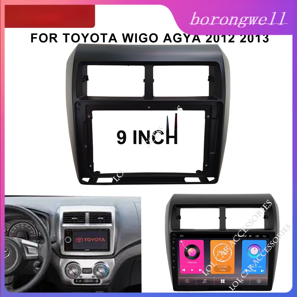 9 Inch For Toyota Wigo Agya 2012 2013 Car Radio Android MP5 Player ...