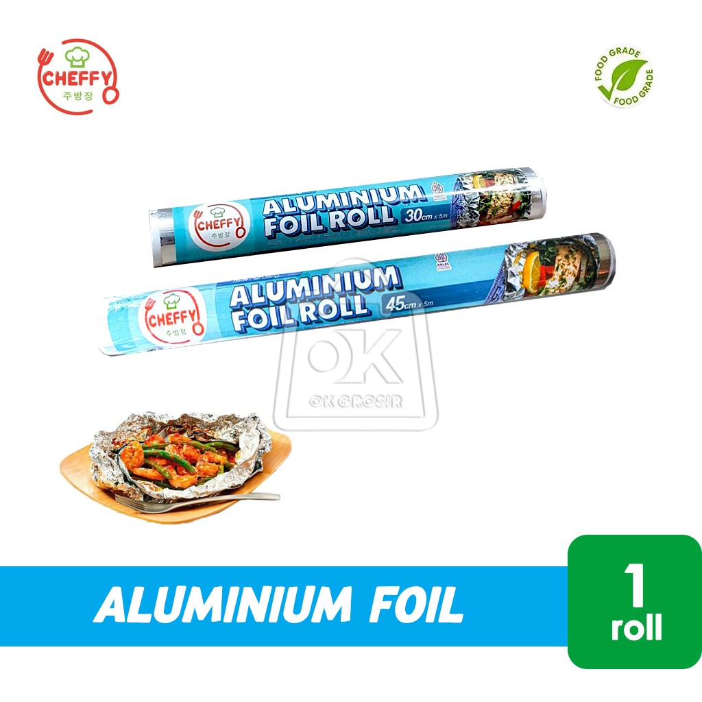 Food Grade Refill Aluminum Foil Roll (1 Roll) Shopee Philippines