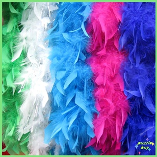 2Yards/lot natural fluffy Turkey Feather boa plumas costume Party  decorative Colored Feathers for crafts Wedding
