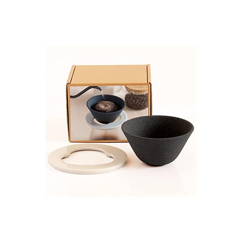 Hasamiyaki New Ceramic Coffee Filter & Dripper Paper Filterless