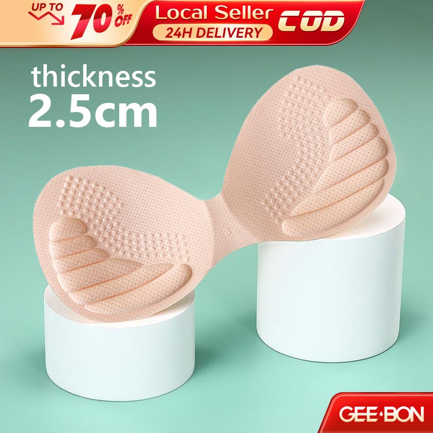 GEEBON Latex Bra Pad Thick Insert Underwear Liner Chest Push Up Insert ...