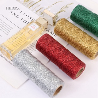 328 Yards Wrapping Twine String Metallic Bakers Twine Decorative Packing  Twine Wrapping Arts And Crafts DIY Tags Ornaments Hanging(Pack Of 3, Gold、  Si