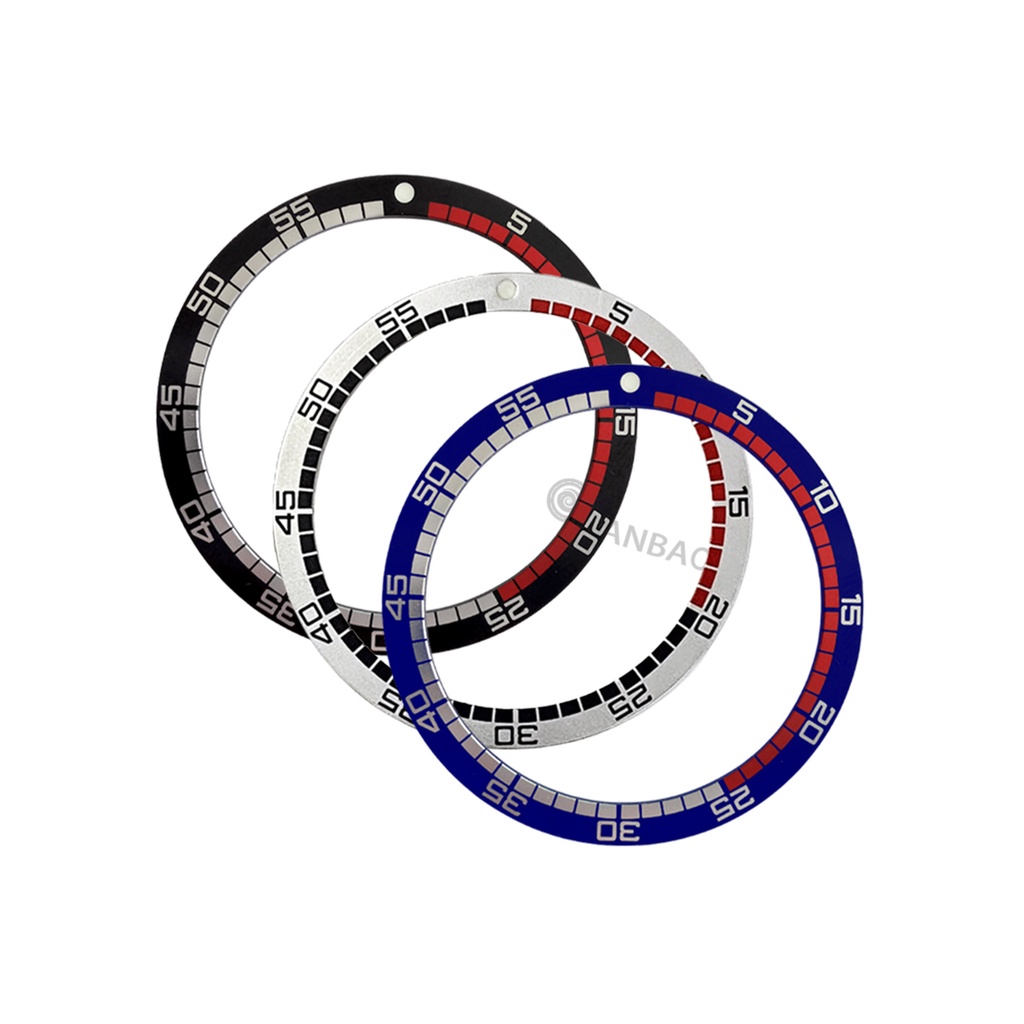 The watch accessory is suitable for SKx007 watch ring, aluminum flat ...