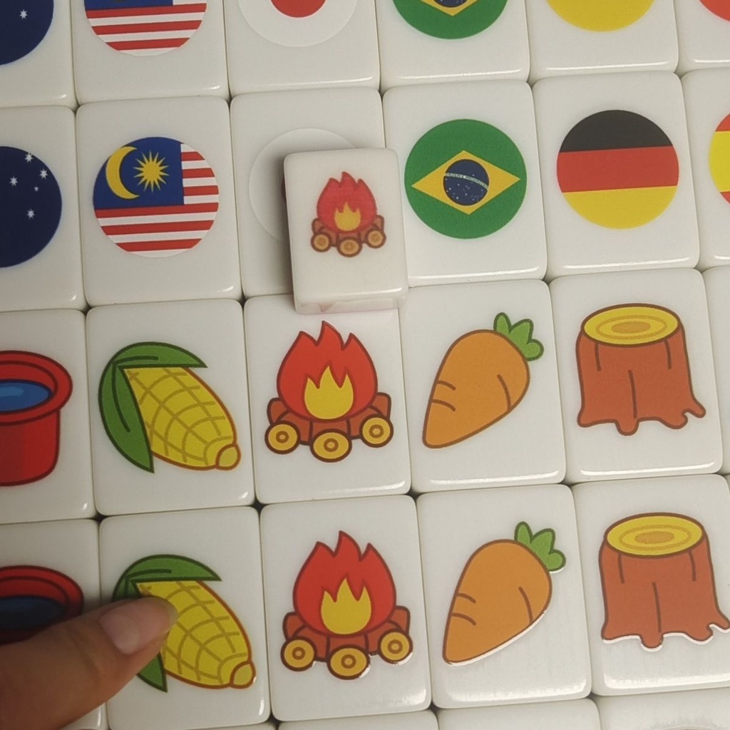 Cross-Border National Flag Animal Mahjong National Flag Mahjong Animal ...