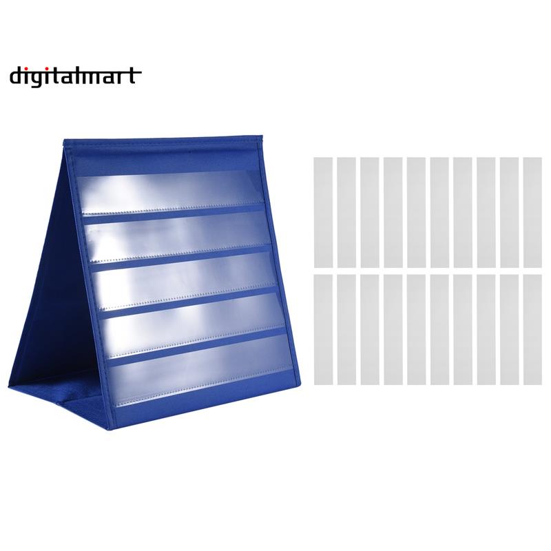 Tabletop Desktop Pocket Chart Table Top With Bonus 20X Dry Erase Cards,Desktop Tabletop Teaching