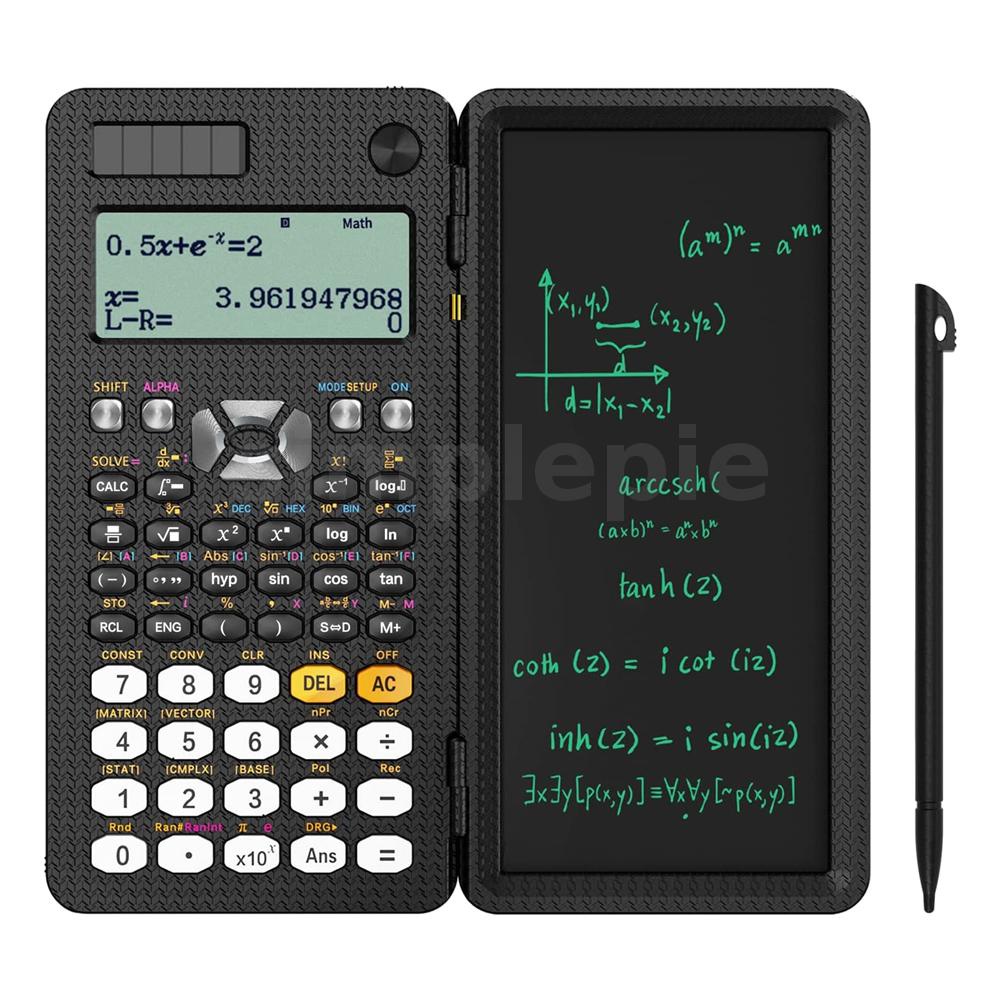 NEWYES 991ES 6.5 Inches Scientific Calculator with LCD Writing Tablet and 417 Functions Solar Energy Science Calculators Notepad Professional Foldable Calculators Shopee Philippines