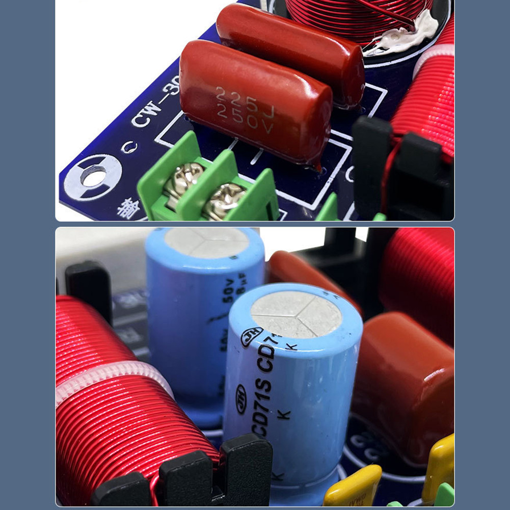 250W Audio Speaker Crossover Module Treble Medium Bass 3 Ways Speakers ...