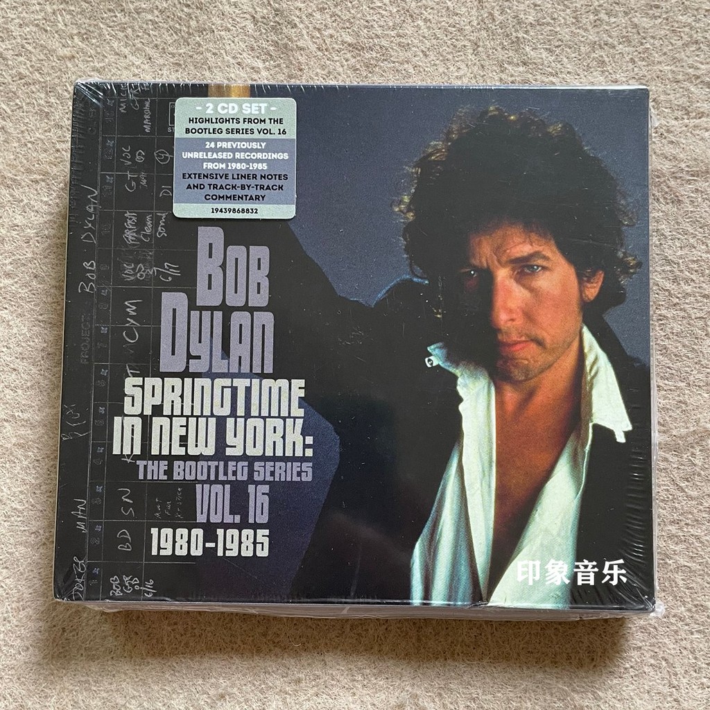 Brand NEW Unopened Bob Dylan SPRINGTIME IN NEW YORK 2CD Collection Rock ...