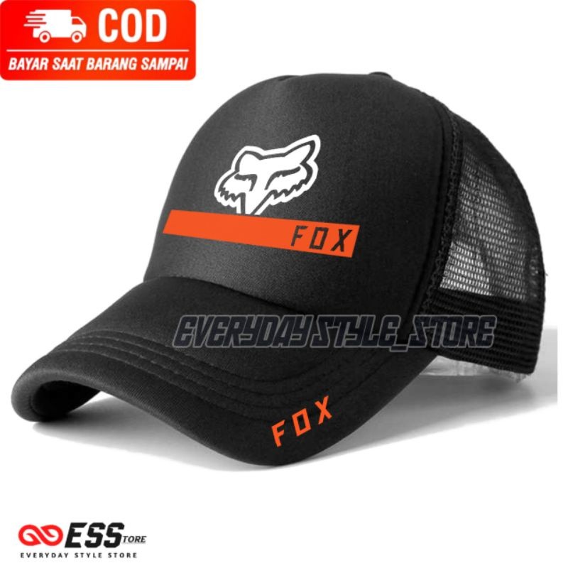CAP/HATS TOPI TRUCKER JARING RACING / TOPI RACING FOX / TOPI FOX RACING ...