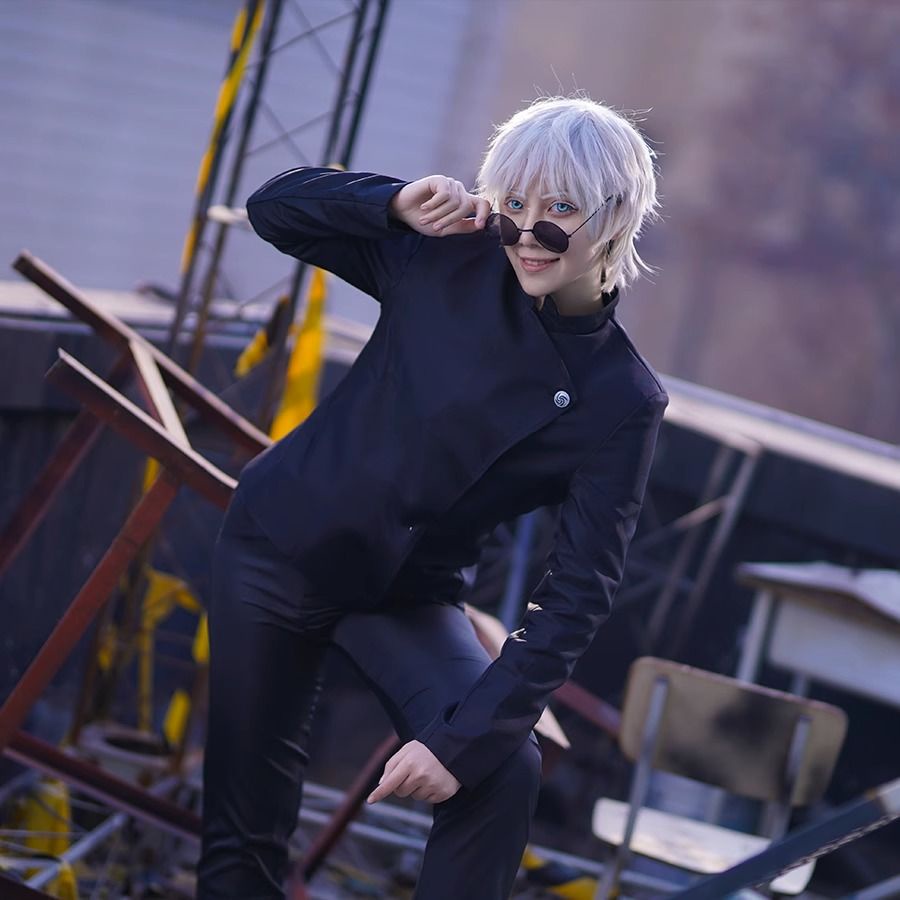 Gojo Satoru Cosplay Jujutsu Kaisen Cosplay Gojo Satoru Costume Geto 