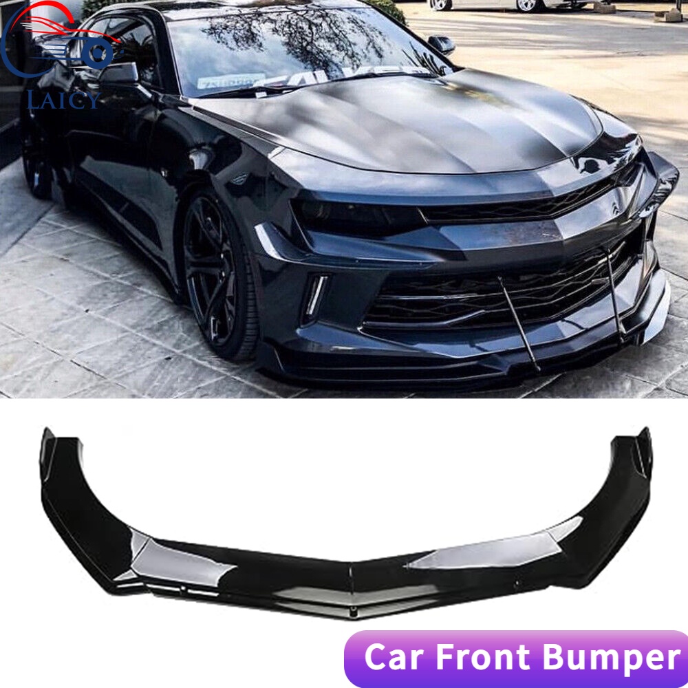 LANTOP For Chevy Camaro SS LS RS LT ZL1 Car Front Bumper Chin Lip ...