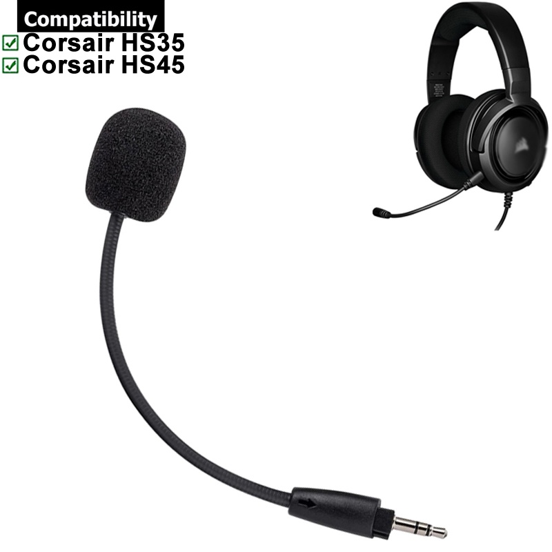 Hs60 Replacement Mic For Corsair Hs70 Replacement Game Mic Aux