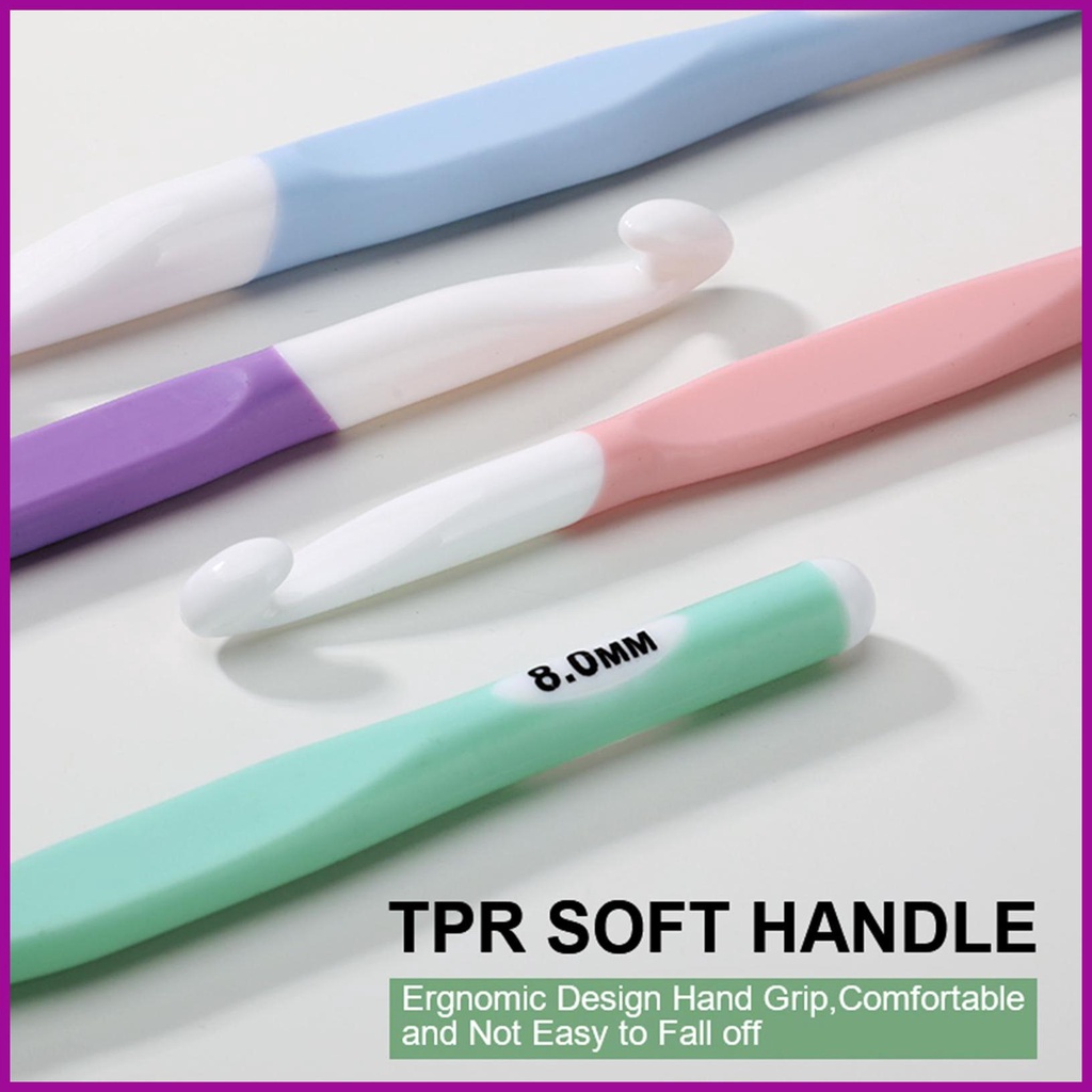 DIY Crochet Set Knitting Kit for Beginner Fine Workmanship Knitting Accessory for Experienced