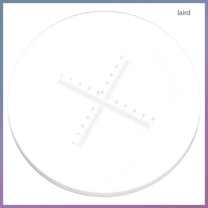 Microscope Micrometer Ruler Eyepiece Slides Cross Calibration Ocular