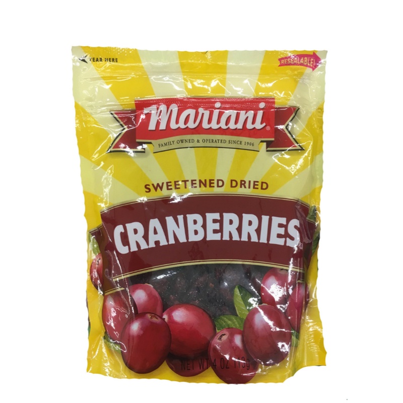 Mariani Sweetened Dried Cranberries 113g | Shopee Philippines