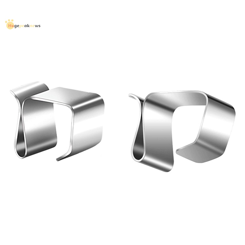 hugepeaknews 50 PCS Christmas Gutter Hooks Holiday Lights Roof Hooks Christmas Light Clips Xmas