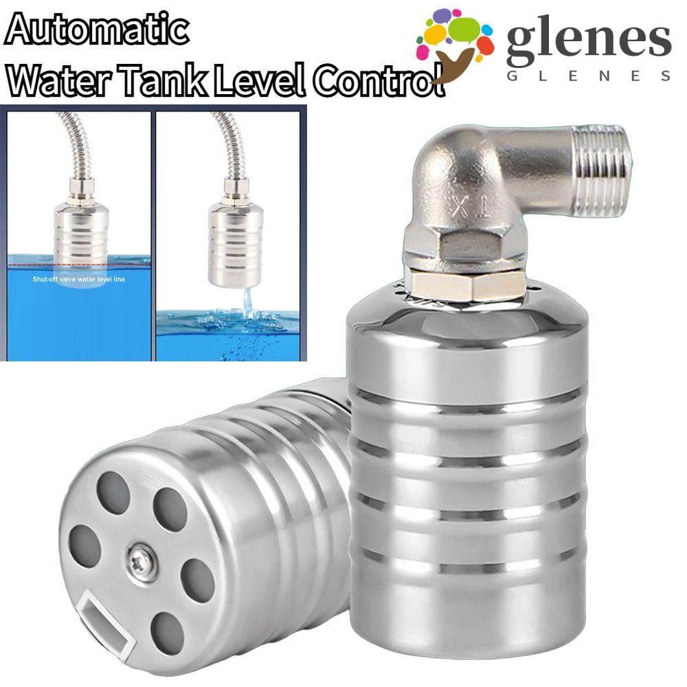 GLENES Floating Ball Valve, Waterproof Automatic Water Level Control ...