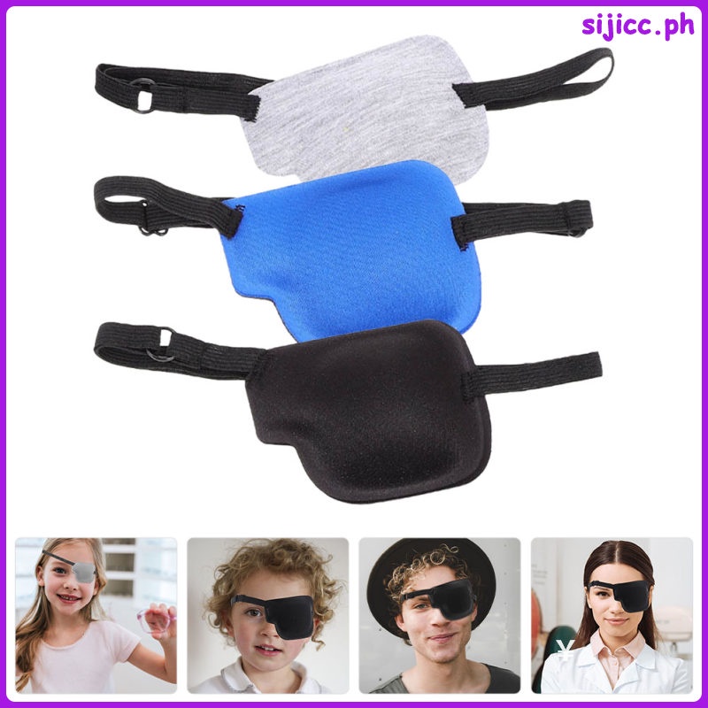 Single Eye Mask 3 Pcs Soft Patches Bells Palsy Kids Safety Goggles