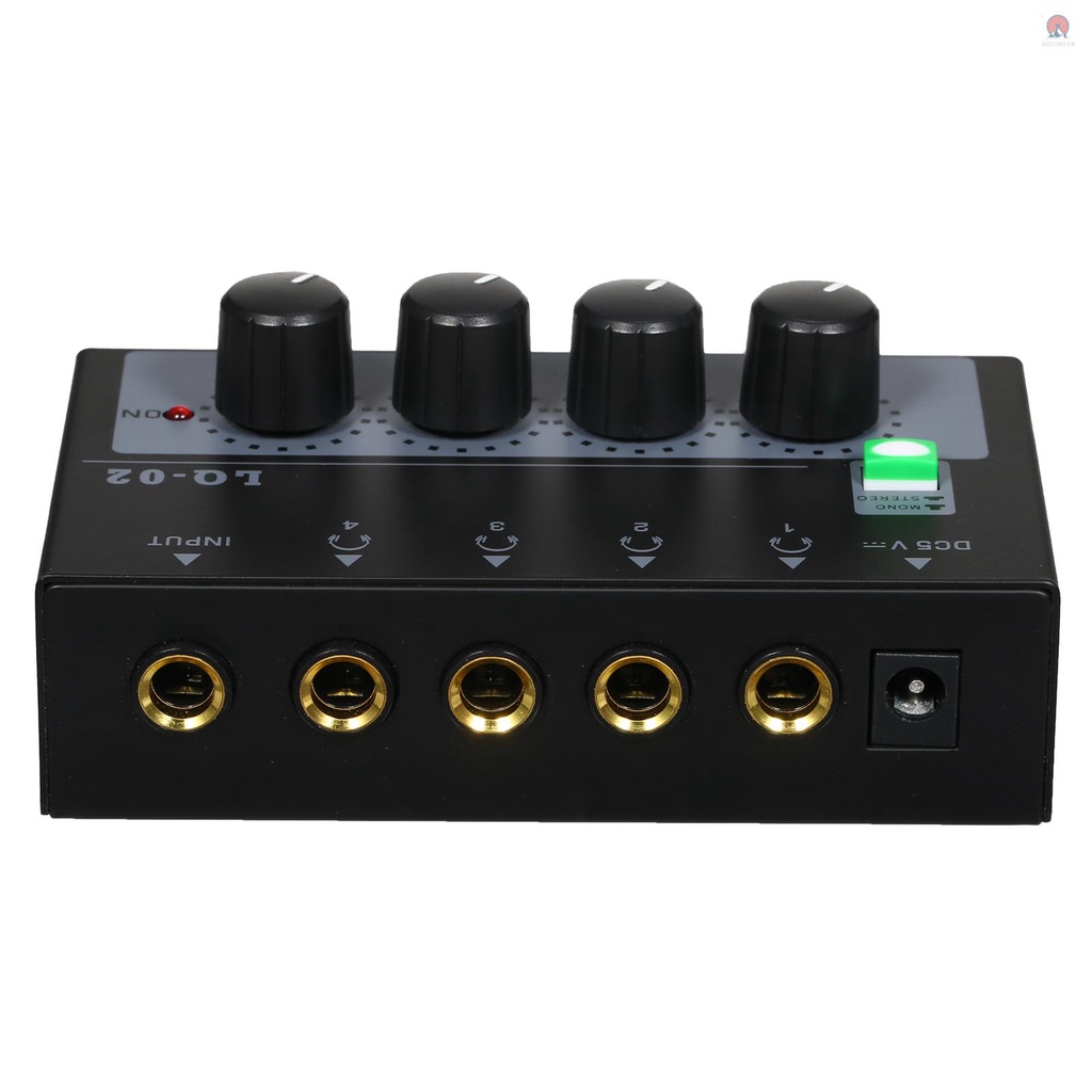 Metal Stereo Headphone Amps Audio Amplifier for Audio Mixing and