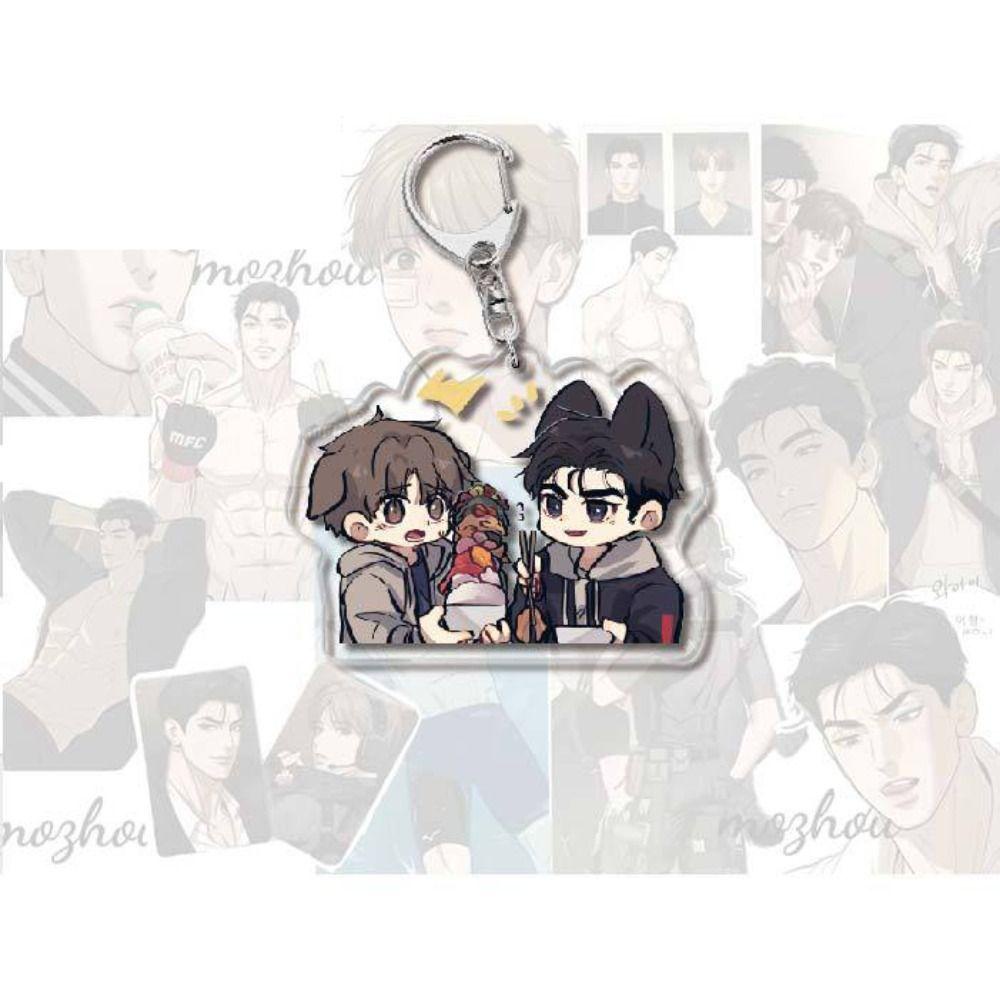 DWAYNE1 Joo Jaekyung Kim Dan Keychain, Manwha Jinx Cartoon Figure ...