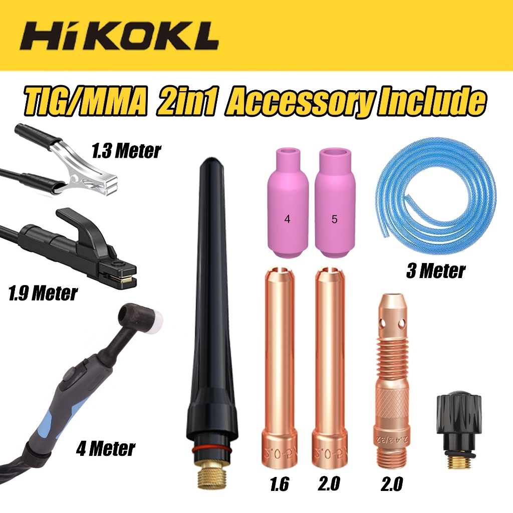 Hikokl In Mig Mma Gasless Portable Igbt Automatic Tig Mma