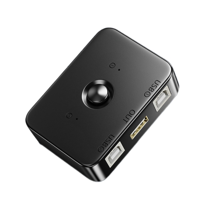 Left 2 Computer External Components USB Printer Sharer Device USB ...