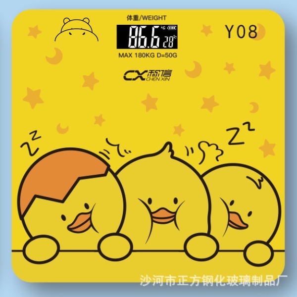 Cute Cartoon Digital Glass Body Scales/Cute Cartoon Digital Scale ...