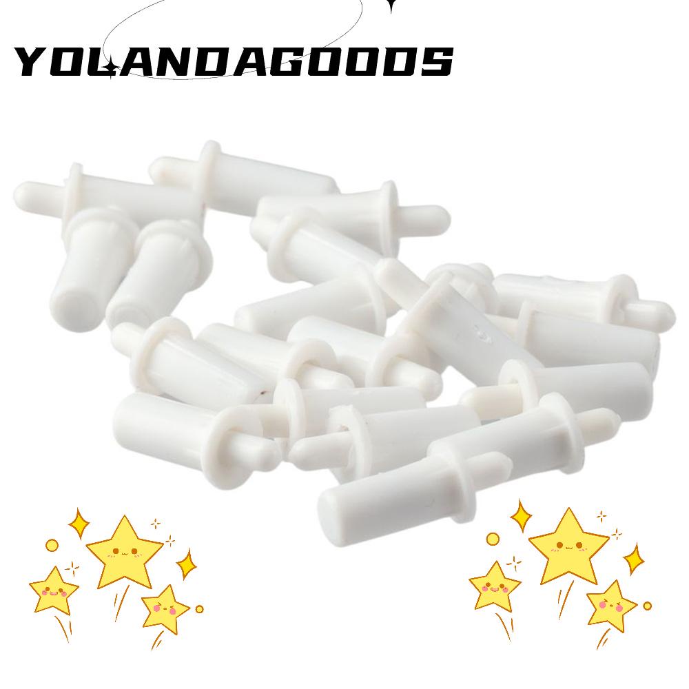 YOLA Spring Loaded Replacement, White 0.78*0.31in Shutter Repair Pins