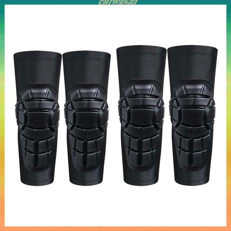 [Chiwanji1] Sports Knee Pads Anti Collision Padded Knee Pads for