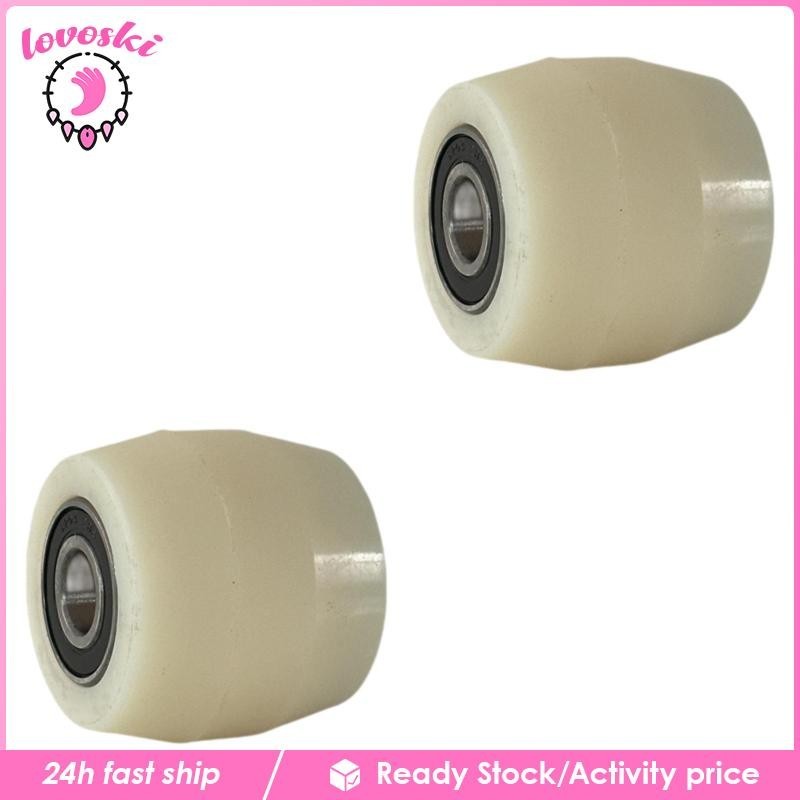 [Lovoski] 2 Pieces Pallet Truck Wheel Pallet Load Wheel Flat Belt Idler ...