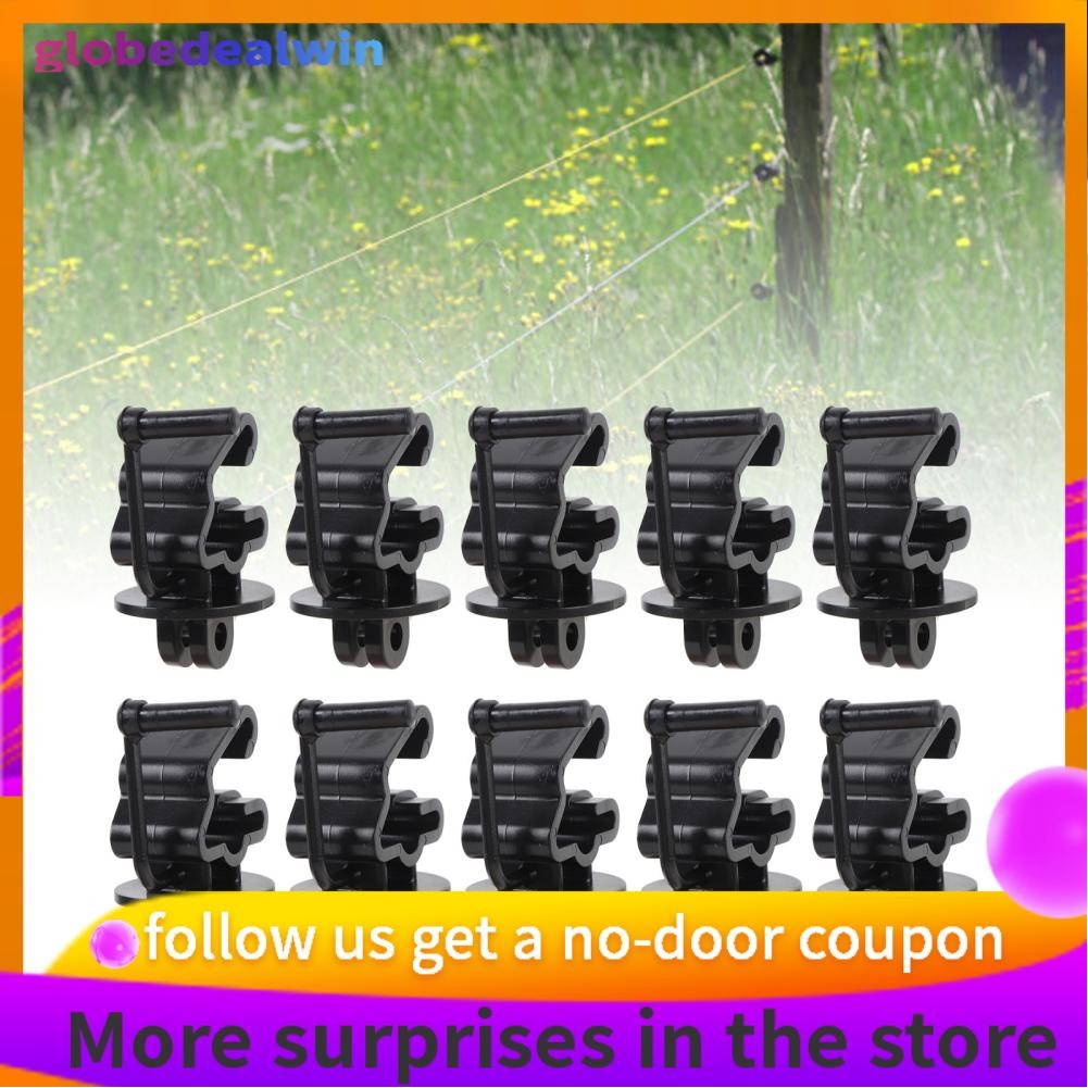 Geiserailie 200 Pcs T Post Insulators Shorter Wire Standard Snug - View #5